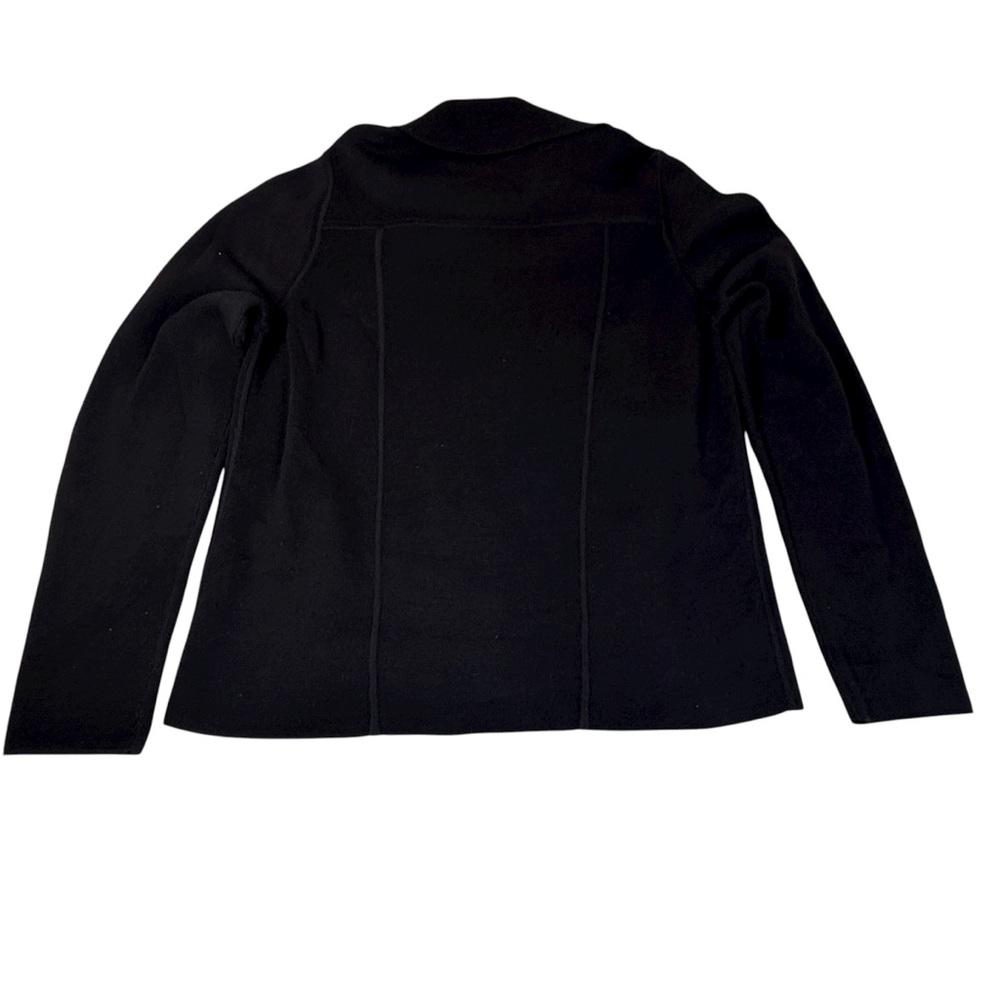 Eileen Fisher Moto Style Cardigan silk blend size L - Picture 9 of 12